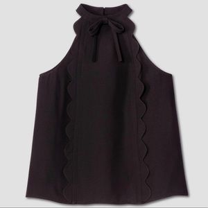 Victoria Beckham for Target Black Blouse XL